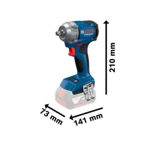 Chave de impacto sem fio bosch gds 18v-350, driver de impacto de ajuste de 3 eng - Imagem 7
