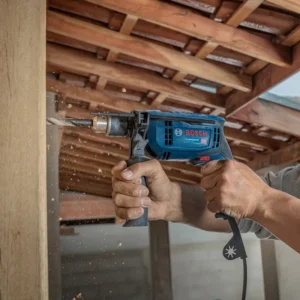 Furadeira Impacto e Parafusadeira Bosch 750W com Kit 23 Acessórios 110V - Prof - Imagem 6