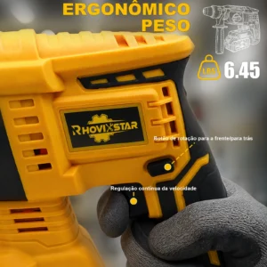 Martelo Perfurador Sem Fio 20V - Imagem 6