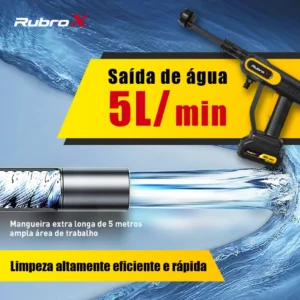 Rubrox Lavadora De Alta Pressao Rubrox Sem Fio 2 - Imagem 6
