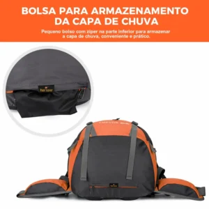 Joyfox Mochila Impermeavel Trilha Camping Viagem - Imagem 17