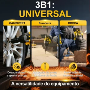 Chave De Impacto Sem Fio 850Nm - Imagem 5
