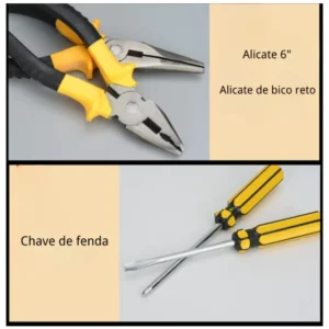 Kit Jogo De Ferramentas 27 Pecas Com Maleta Chaves - Imagem 5