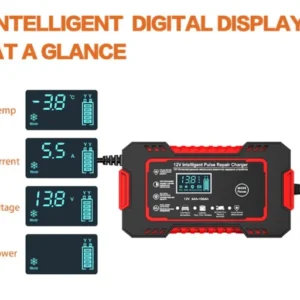 Carregador De Bateria Automotivo Inteligente 12V - Imagem 7