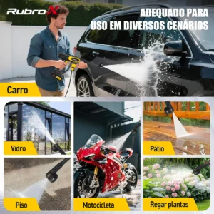 Rubrox Lavadora De Alta Pressao Rubrox Sem Fio 2 - Imagem 10