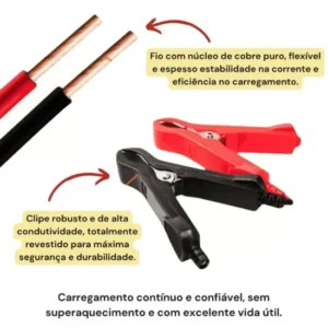 Carregador De Bateria Automotivo Inteligente 12V - Imagem 9