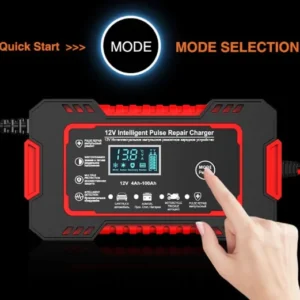Carregador De Bateria Automotivo Inteligente 12V - Imagem 8
