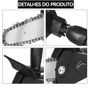 Adaptador De Motoserra Para Furadeira E - Imagem 6