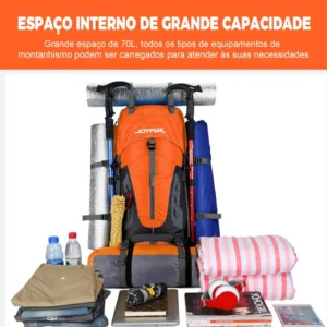 Joyfox Mochila Impermeavel Trilha Camping Viagem - Imagem 4