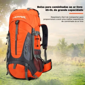 Joyfox Mochila Impermeavel Trilha Camping Viagem - Imagem 15