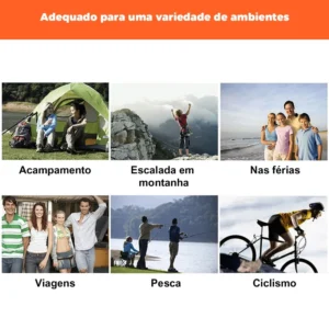 Joyfox Mochila Impermeavel Trilha Camping Viagem - Imagem 18