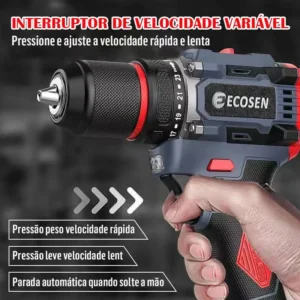 Furadeira Parafusadeira Sem Escovas 21V 85N M Com - Imagem 5