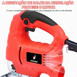 Serra Tico-Tico Elétrica Multifuncional 800W com 6 Velocidades - Imagem 17