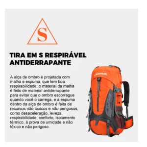 Joyfox Mochila Impermeavel Trilha Camping Viagem - Imagem 3