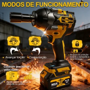Chave De Impacto Sem Fio 850Nm - Imagem 4