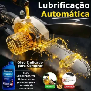 Motosserra Eletrica Sem Fio 6 8 Polegadas 21V Com - Imagem 9