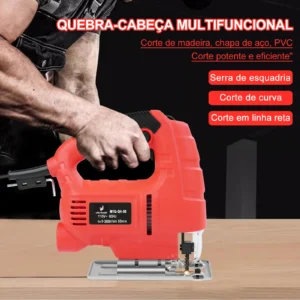 Serra Tico-Tico Elétrica Multifuncional 800W com 6 Velocidades - Imagem 18
