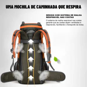 Joyfox Mochila Impermeavel Trilha Camping Viagem - Imagem 12