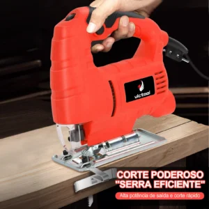 Serra Tico-Tico Elétrica Multifuncional 800W com 6 Velocidades - Imagem 11