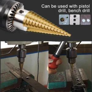 4 32Mm 4 20Mm Hss Titanio Revestido Passo Broca De - Imagem 12