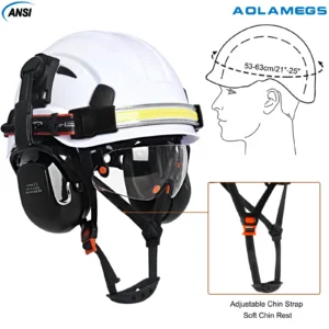Capacete De Seguranca De Construcao Com Viseira De - Imagem 9