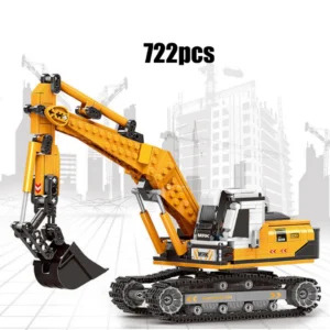 Cidade Tecnica Moc Wheelloader Carro Caminhao De - Imagem 17