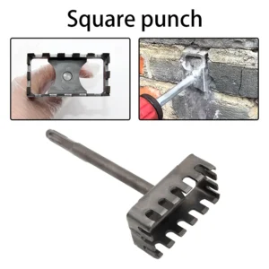 Abridor De Buraco De Broca Quadrada Martelo - Imagem 7