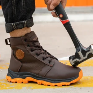 Anti Puncao Soft Sole Steel Baotou Safety - Imagem 4