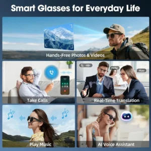 Oculos Inteligentes Ai 2026 Com Camera De Gravacao - Imagem 6