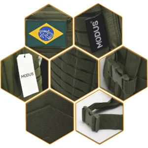 Mochila Tatica Ao Ar Livre A Prova Dagua Grande - Imagem 5
