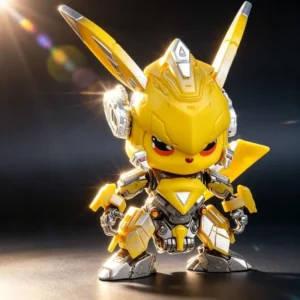 Nova Figura Pikachu Cos Bumblebee Mecha Pikachu - Imagem 5