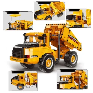 Cidade Tecnica Moc Wheelloader Carro Caminhao De - Imagem 10