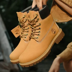 Botas Masculinas De Cano Alto De Alta Qualidade - Imagem 12