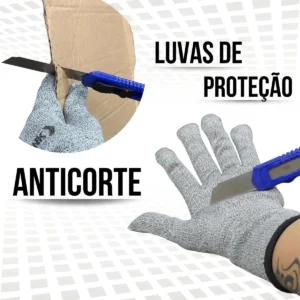 Par Luvas Antite Protecao Profissional Nivel 5 - Imagem 5