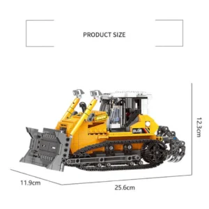 Cidade Tecnica Moc Wheelloader Carro Caminhao De - Imagem 19