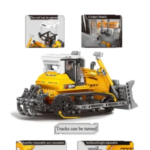 Cidade Tecnica Moc Wheelloader Carro Caminhao De - Imagem 20