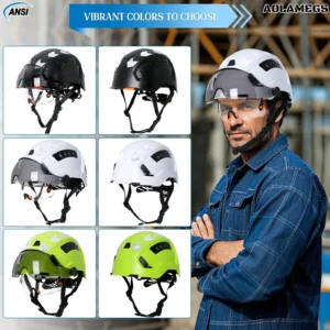 Capacete De Seguranca De Construcao Ce Com Oculos - Imagem 15