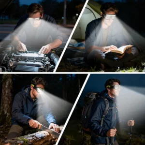 Oculos De Seguranca Led Recarregaveis Com Farois - Imagem 20