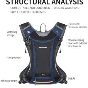 Anmeilu Mochila Ciclismo Mochila Ao Ar Livre - Imagem 17