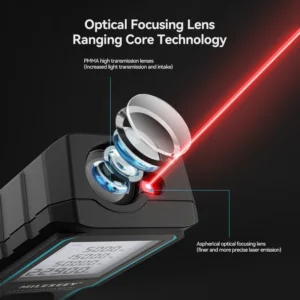 Mileseey X5 Laser Fita Metrica 40M 50M 60M 80M - Imagem 3