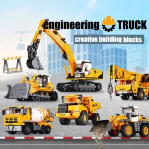 Cidade Tecnica Moc Wheelloader Carro Caminhao De - Imagem 7