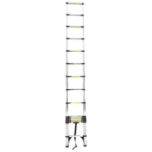 Escada De Aco E Aluminio Telescopica 14 Degraus - Imagem 3