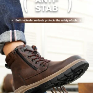 Botas De Trabalho Masculinas A Prova De Punctura - Imagem 21