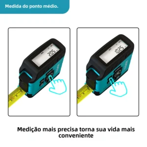 Mileseey Dt20 Bluetooth Fita Metrica A Laser - Imagem 4