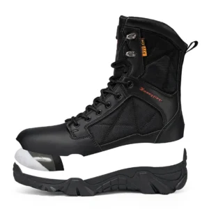 Botas De Trabalho Anti Esmagamento De Cano Alto Ao - Imagem 9