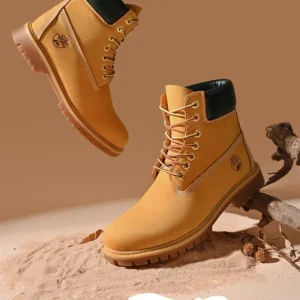 Botas Masculinas De Cano Alto De Alta Qualidade - Imagem 8