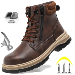 Botas De Trabalho Masculinas A Prova De Punctura