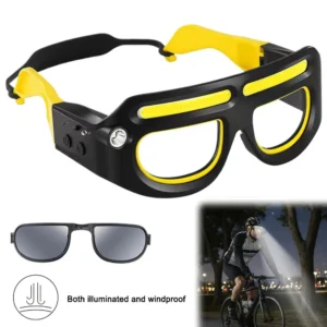 Oculos De Seguranca Led Recarregaveis Com Farois - Imagem 14