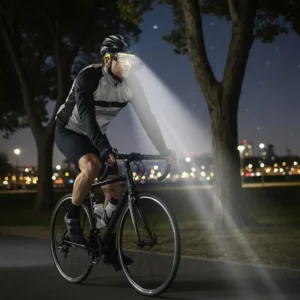 Oculos De Seguranca Led Recarregaveis Com Farois - Imagem 2