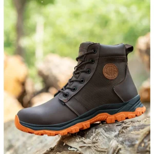 Anti Puncao Soft Sole Steel Baotou Safety - Imagem 11
